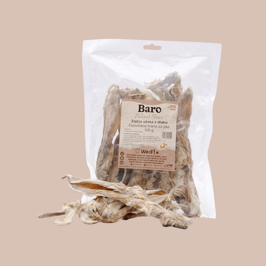 Zajčja ušesa z dlako - Baro